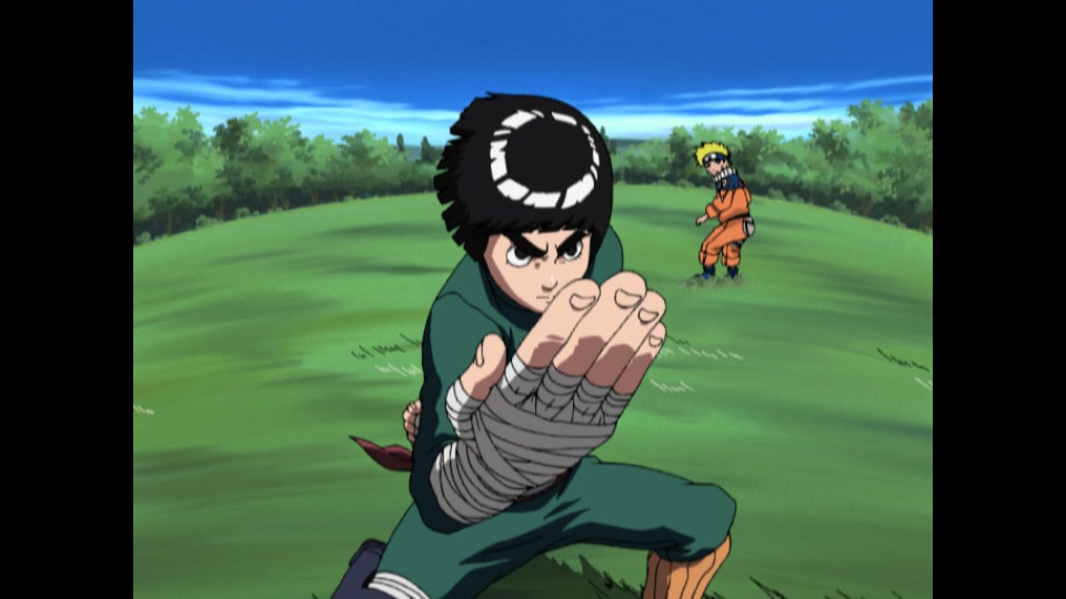 NARUTO‐ナルト‐サスケ奪還編 第百二十三話 木ノ葉の碧き野獣 見参！
